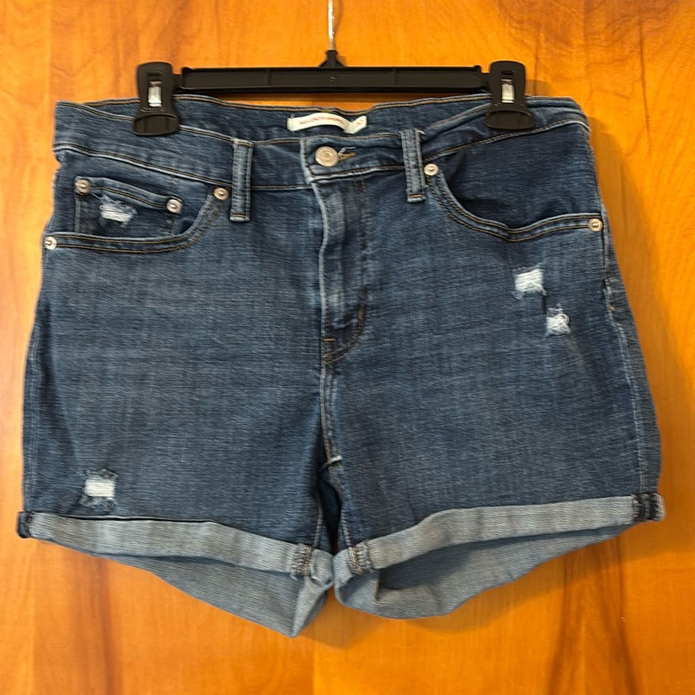 Levi’s Distressed Shorts